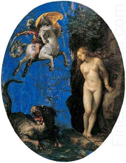 GIuseppe Cesari Called Cavaliere arpino Perseus Rescuing Andromeda oil painting picture